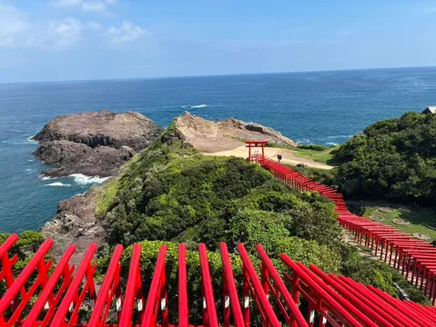 朱の道、碧い海へ