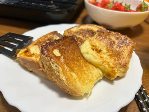 焼き色美しいフレンチトースト