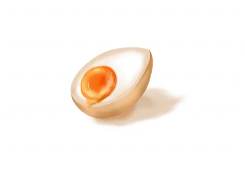 とろ～り半熟卵の誘惑