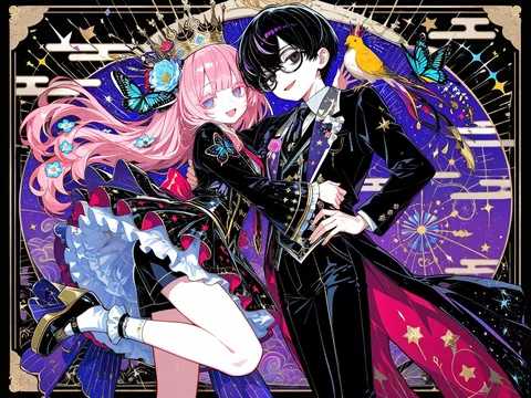 星空をまとった主役たち