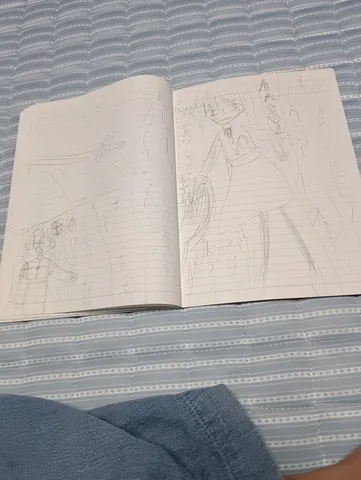 子供の描いた物語の世界