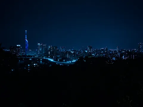 夜景に宿る静寂