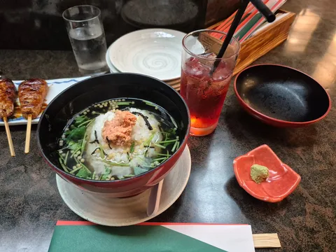 〆はやっぱりお茶漬け！
