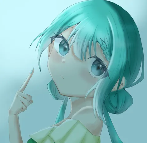 髪色に吸い込まれそう