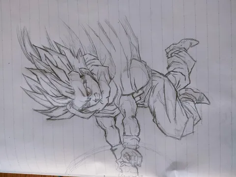 戦闘態勢！気迫あふれるイラスト
