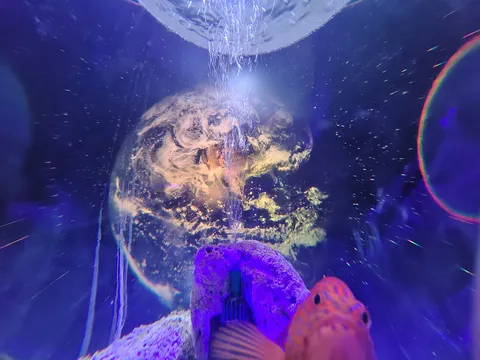 水槽の中の宇宙旅行