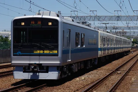 テクノロジーを運ぶ検査車両