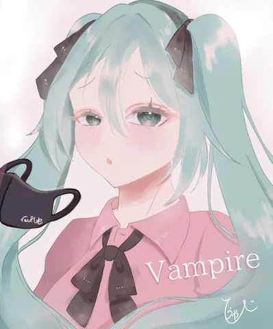 物憂げなVampireの眼差し
