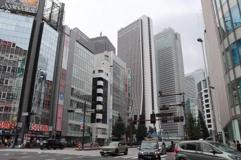 高層ビル群が奏でる街の風景