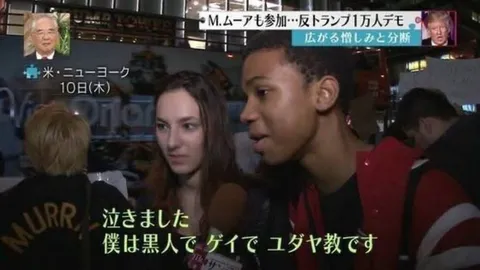 語られる胸の内、街角のインタビュー