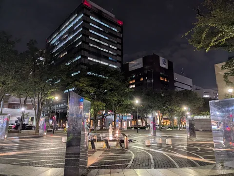 リフレクションが織りなす夜