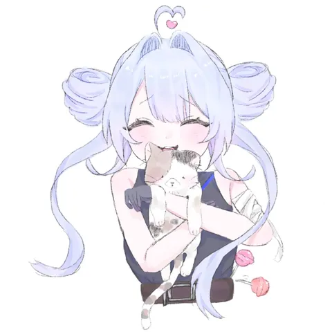 猫ちゃんといっしょに、ふわふわポーズ！