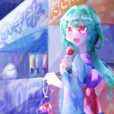 雨の幕間の虹色フィーリング