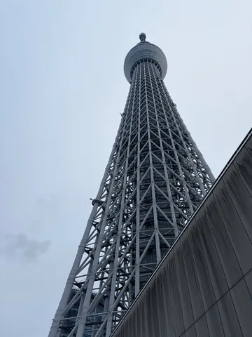 空にそびえる鋼鉄の塔
