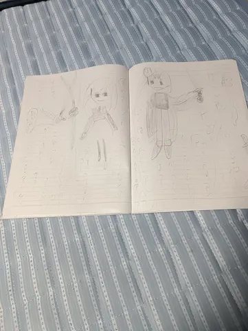 ノートに描かれた小さな世界