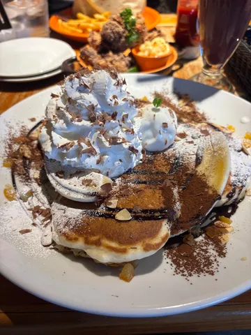 魅惑のチョコレートパンケーキ