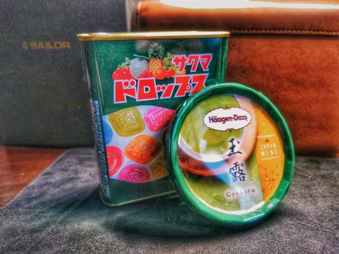 懐かしいお菓子とひんやりスイーツ