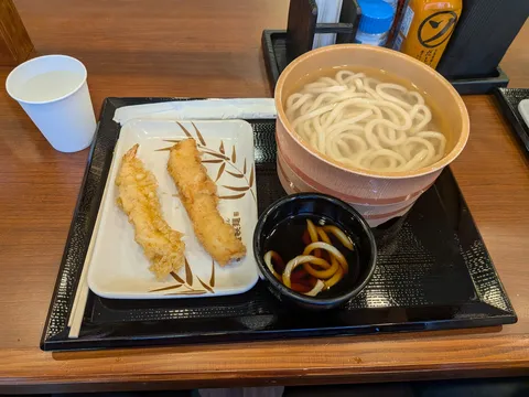 湯気揺れる、二つの揚げ