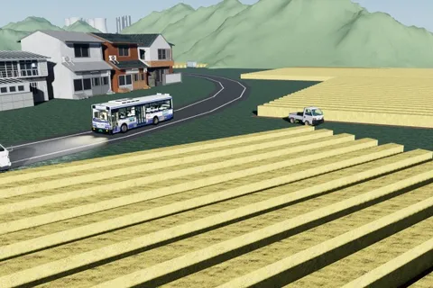 独特な世界観が広がる景色