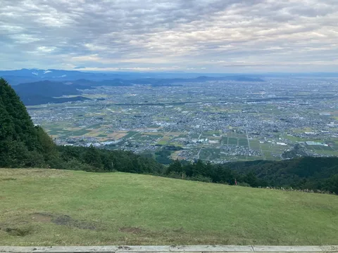 眼下に広がる都市の絨毯