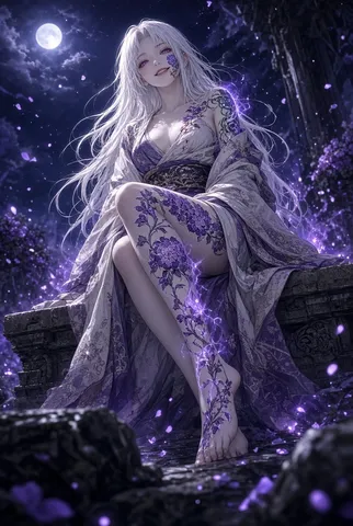 月明かりと紫電の物語