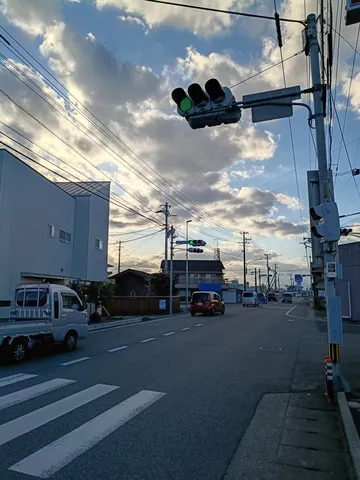 青信号に導かれて、さあ行こう