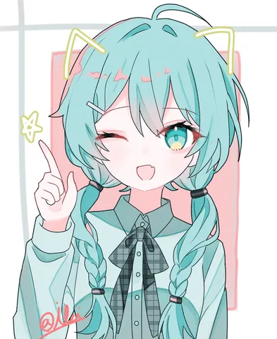 キラキラ！元気いっぱいなウィンク！