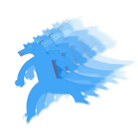 瞬間移動？ドラゴンの疾走感