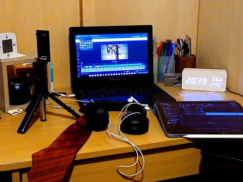 クリエイターの作業空間