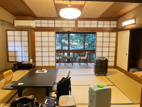 和の空間、旅の始まり