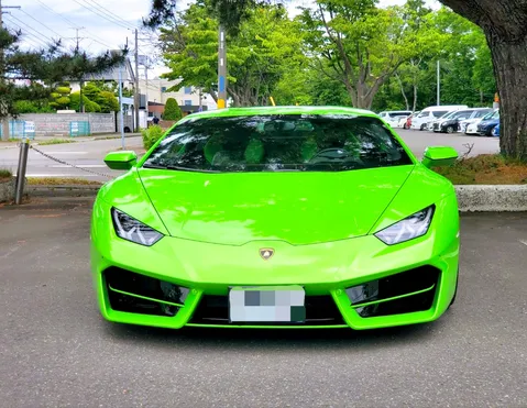 鮮烈ライムグリーンの閃光