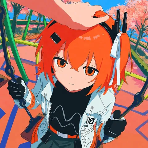 秋色の揺れと微笑み