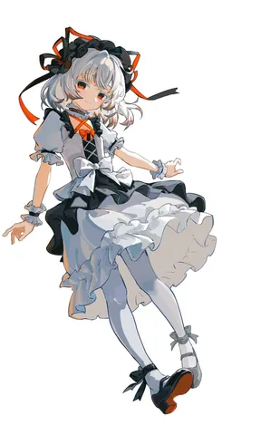 リボン舞う可憐な姿