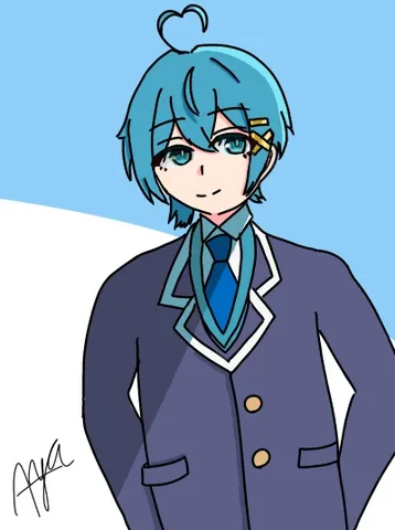 青い風景に宿る日常の特別