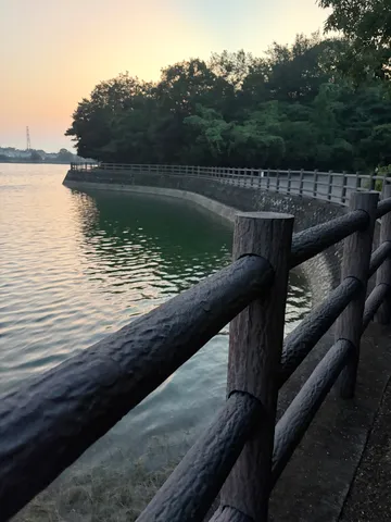 夕暮れ水辺の囁き