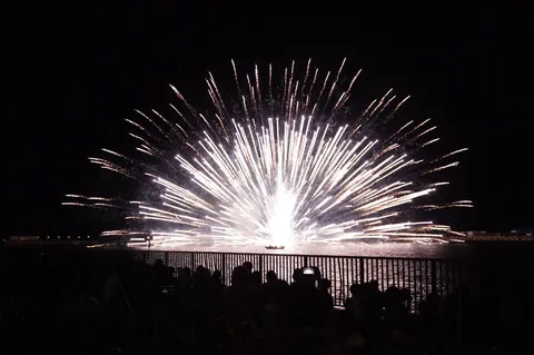 夜空を彩る、光のカーテン