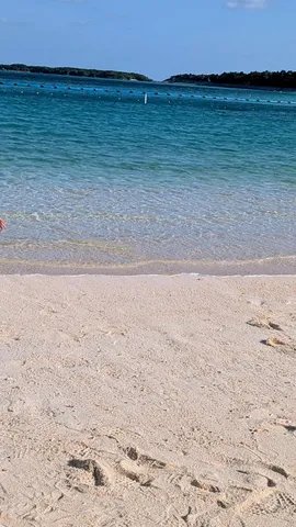 透明な海と砂の刻印