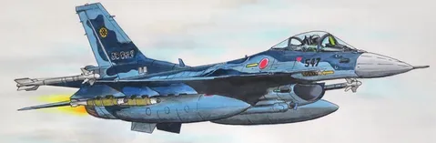 青空を裂く青い翼