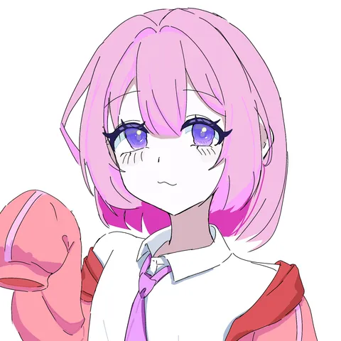 キュートなピンクヘアーの魔法