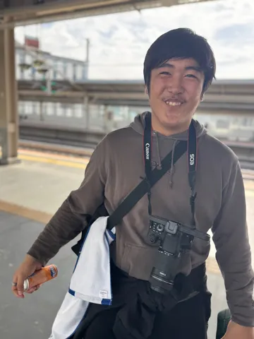 駅の風景を切る一瞬