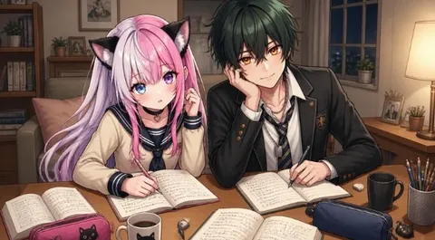 灯りの下の物語