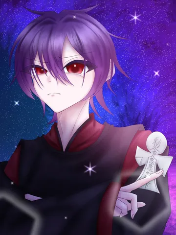 星空と紫髪の憂鬱