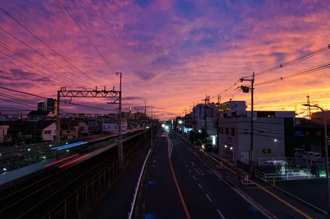 宵の口を駆ける