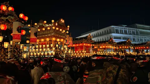 光が踊る夜の祭典