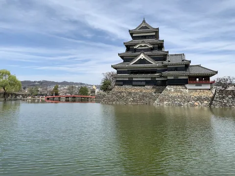 水面に映える日本の名城