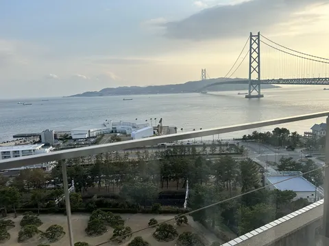 広がる海と壮麗な橋
