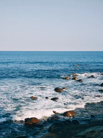 海辺の静かなリズム
