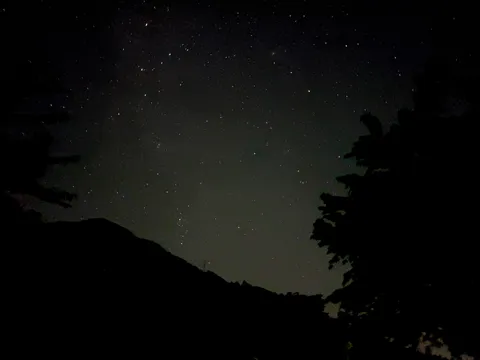 満天の星空、自然の神秘