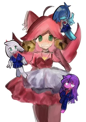 個性豊かなキャラクターたちの集い