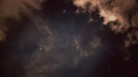 夜空に漂う星の海